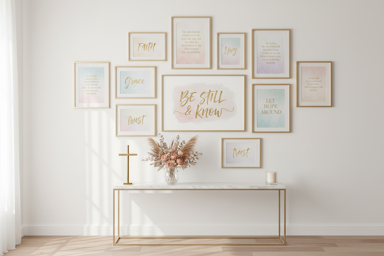 Faith-Based Wall Art & Scripture Prints Collection